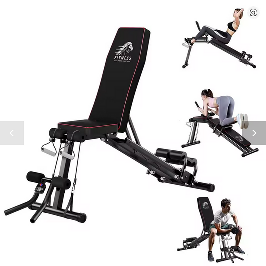 Banco de musculación ajustable